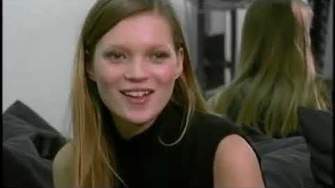 Kate Moss Interview in the 90s (Loop)