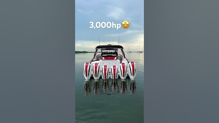 Starting up the whole new 52 thunder by cigarette racing with 3000 hp #boat #powerboat #yacht