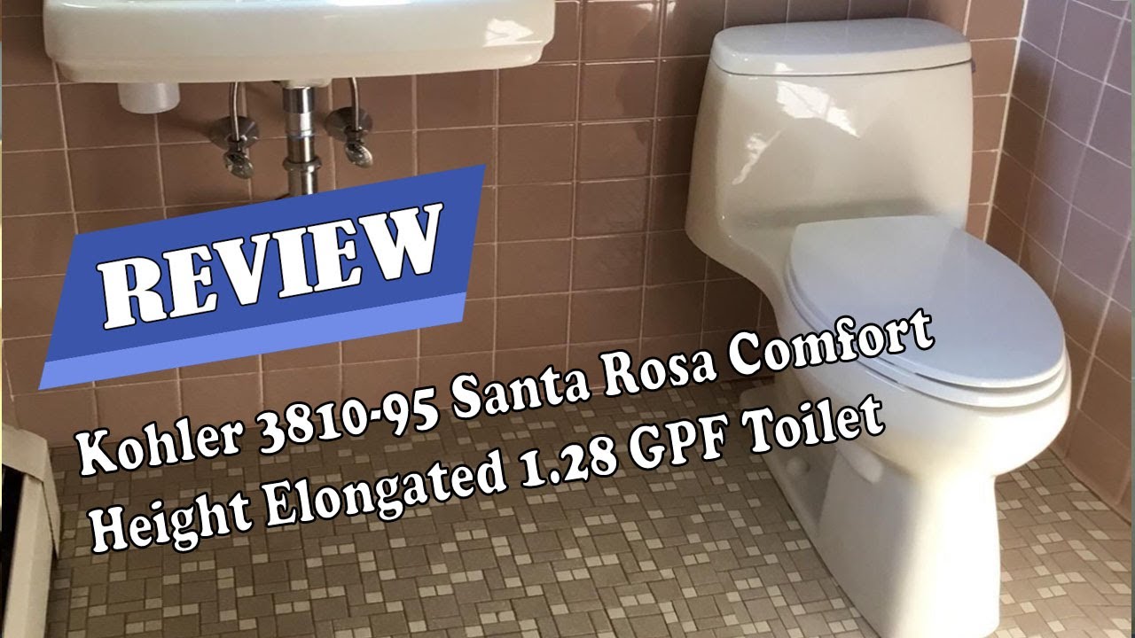 Kohler 3810 Santa Rosa Toilet Review 2022 YouTube