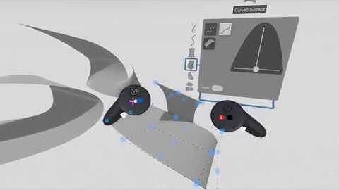 Curved Surface - Tools Tutorial Gravity Sketch VR