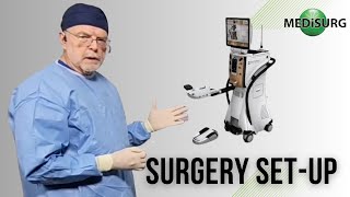 Surgery Set Up - Alcon Centurion