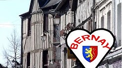 BERNAY - Présentation de la Ville - Rues, Maisons et Commerces en Colombage - Normandie