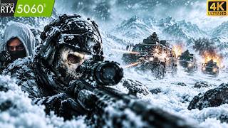 Winter Sniper  | ultra realistic Call of duty Modern Warfare 3 Gameplay [4k60FPS] screenshot 1