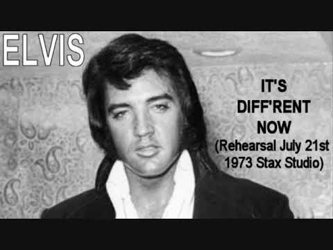 Elvis Presley - It's Diff'rent Now (Rehearsal July 21st 1973 Stax Studio, Memphis)