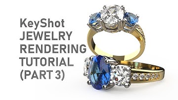 KeyShot Step by Step Basic Jewelry Rendering (Part 3): Exporting Images