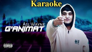 Asl Wayne - G'animat karaoke version 🎤