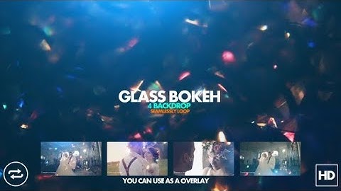 Glass Bokeh | Motion Graphics - Videohive template