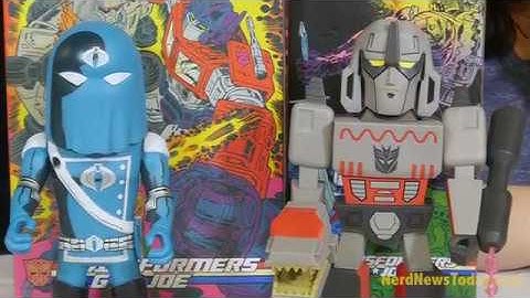 Kidrobot Megatron & Cobra Commander Vinyl Review