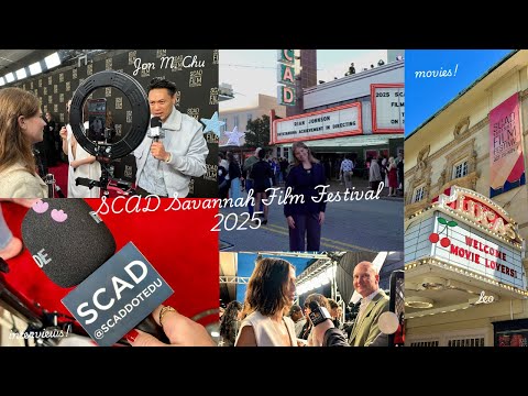 SCAD Savannah Film Festival 2025 | Week in My Life Vlog