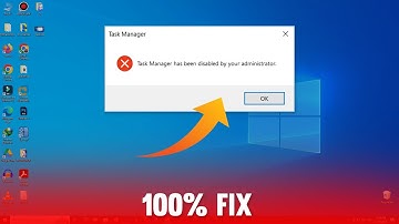 Fix "Task Manager Has Been Disabled by Your Administrator" on Windows