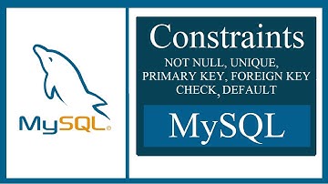 MySQL Constraints Tutorial with 20+ Examples - NOT NULL, UNIQUE, DEFAULT, CHECK, PRIMARYKEY, INDEXES