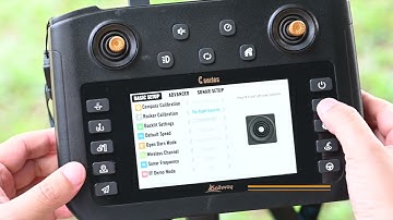 C Series Bait Boat operation video - Rocker calibration