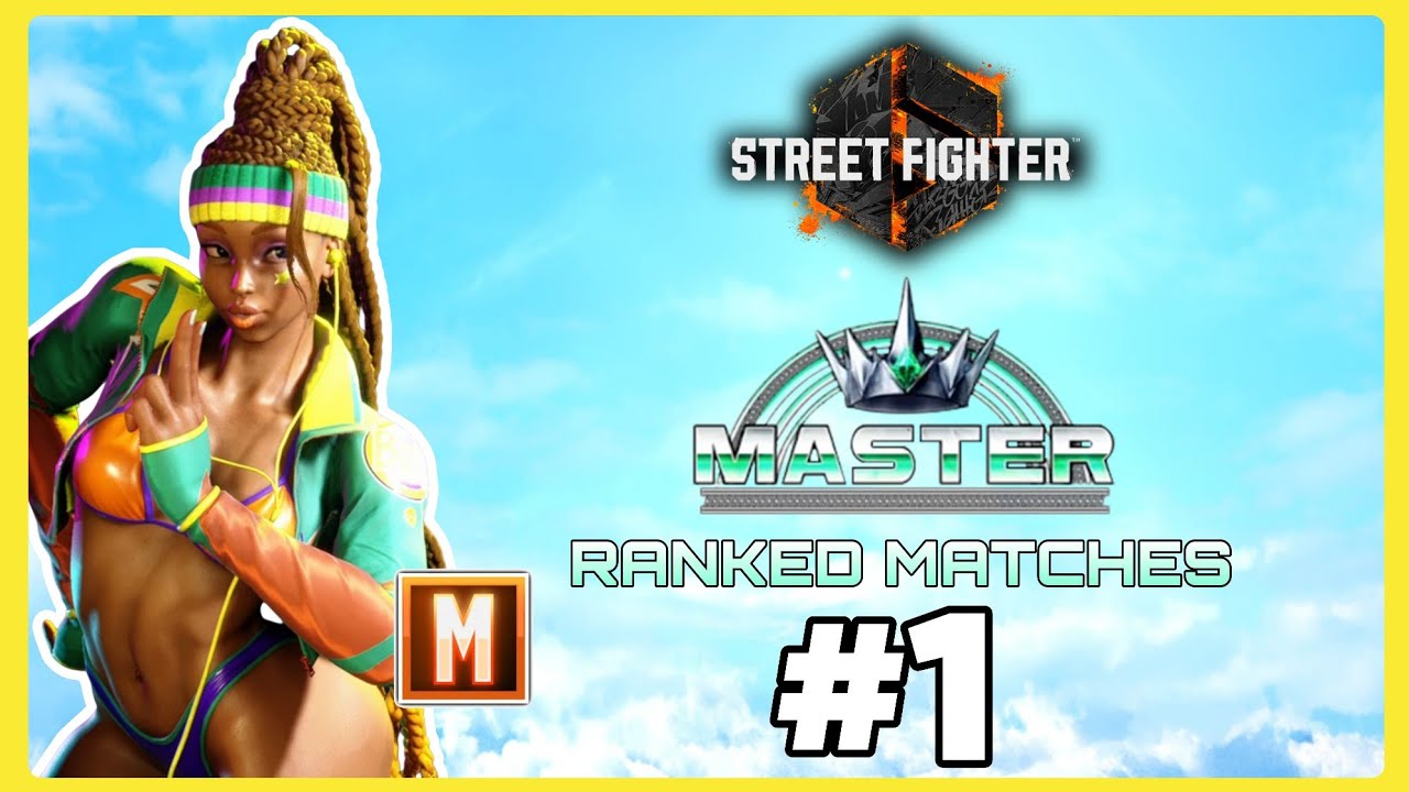 Street Fighter 6 - MASTER Ranked Matches with Kimberly #1 (NO Commentary)