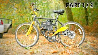 LAWN MOWER Motorized Bike (Part 1/2)