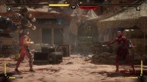 Wavedash pressure and movement: Liu Kang footsies and spacing