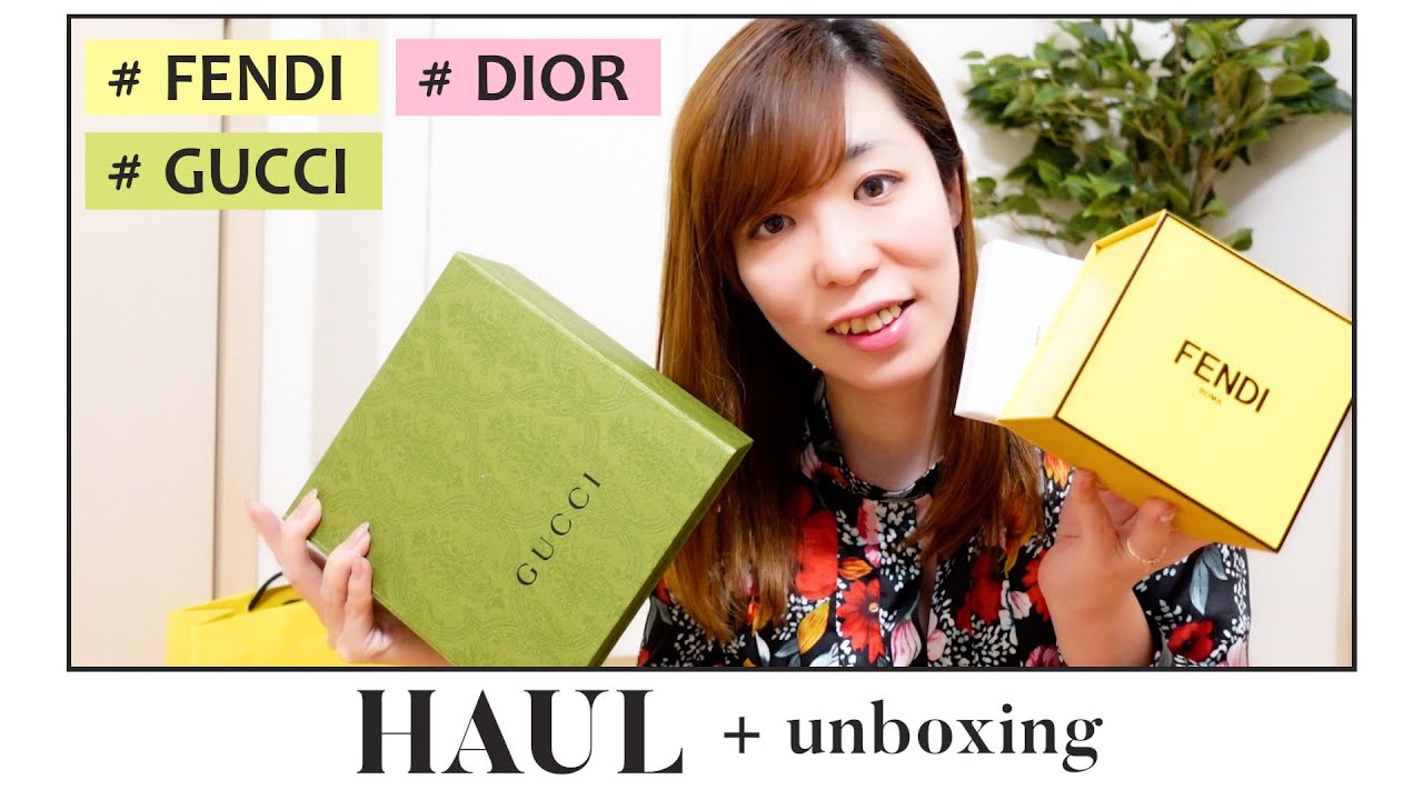 ハイブランドアクセサリー購入品紹介／Dior／Fendi／Gucci - YouTube