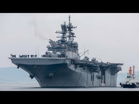 미 해군 최초 F-35B 스텔스 전투기 20대를 탑재한 강습상륙함 &amp;#39;<strong>트리폴리</strong>&amp;#39; 주일 미군기지 전진배치!
