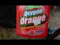La totally awesome oxygen orange 🍊 cleaner is this very strong 💪  for tir cleaning 💪 
