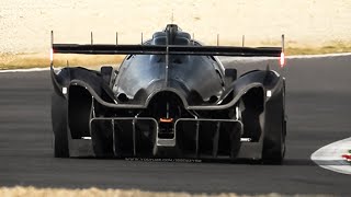 Glickenhaus 007 LMH (Le Mans Hypercar): 3.5L Twin-Turbo V8 Sound in Action at Monza!