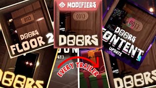 Every Update Trailer in Roblox Doors [OG Teaser -- Xmas Update 2025]