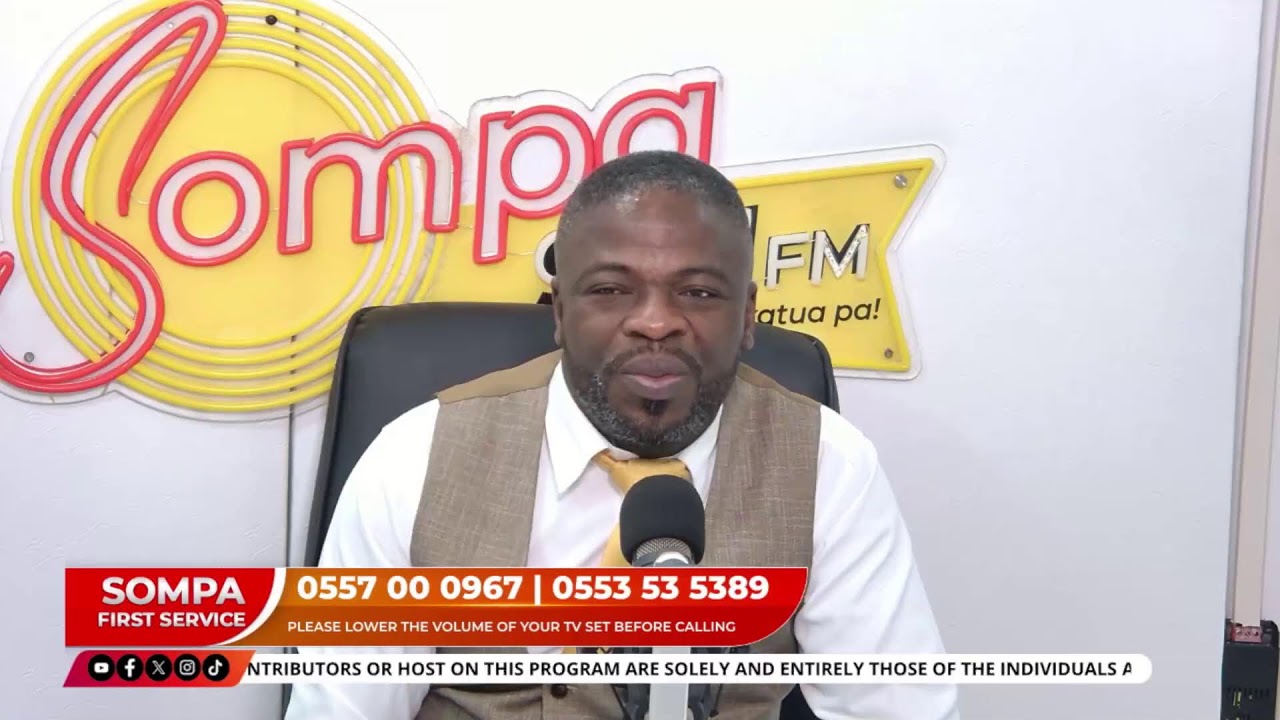 SOMPA FIRST SERVICE WITH BISHOP ALBERT SACKEY KWAPONG LIVE ON SOMPA 93.1FM/TV  II 27-02-26