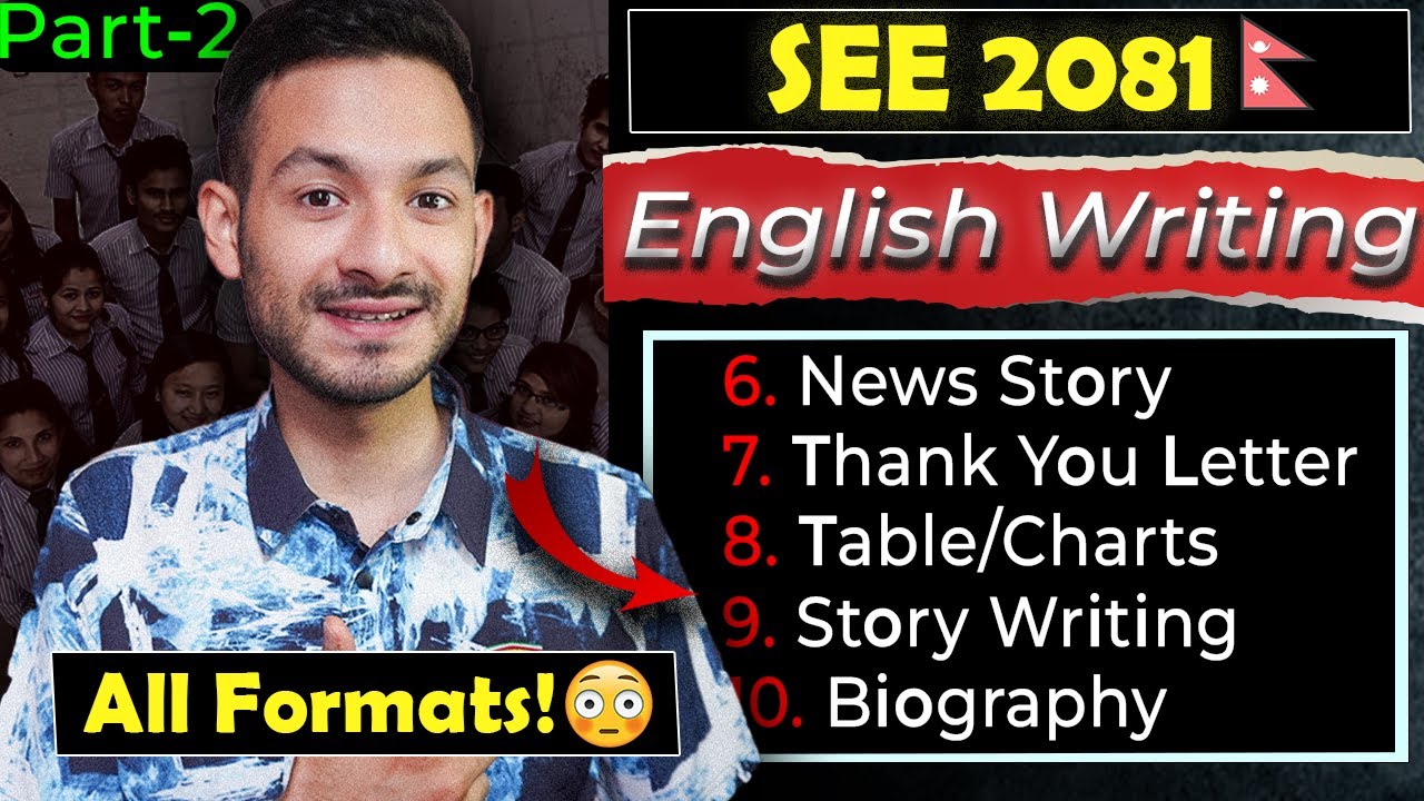 SEE 2081 Английский язык, 10 класс, «РУКОВОДСТВО ПИСЬМОМ», часть 2🔥 | Анураг Силвал