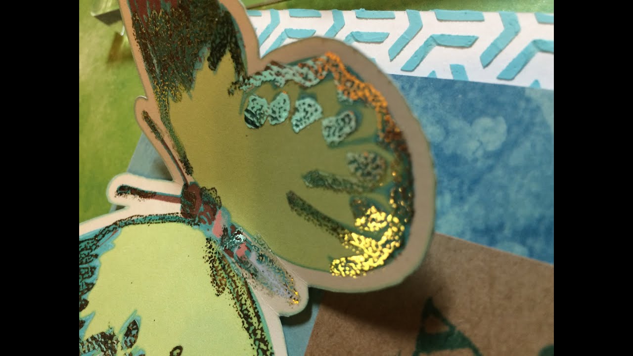 Creating Foiled Embellishments with Print then Cut Images YouTube