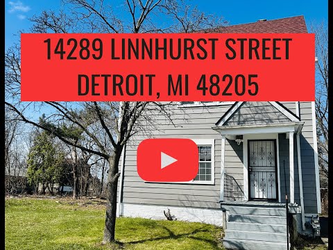 14289 Linnhurst Street, Detroit, MI home video tour