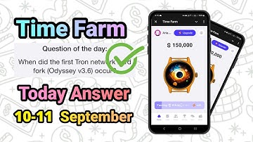 When did the first Tron network hard fork (Odyssey v3.6) occur?