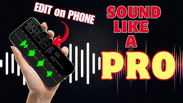 How to Edit Audio on Mobile | Best Free Audio Editing App (Android/iOS)