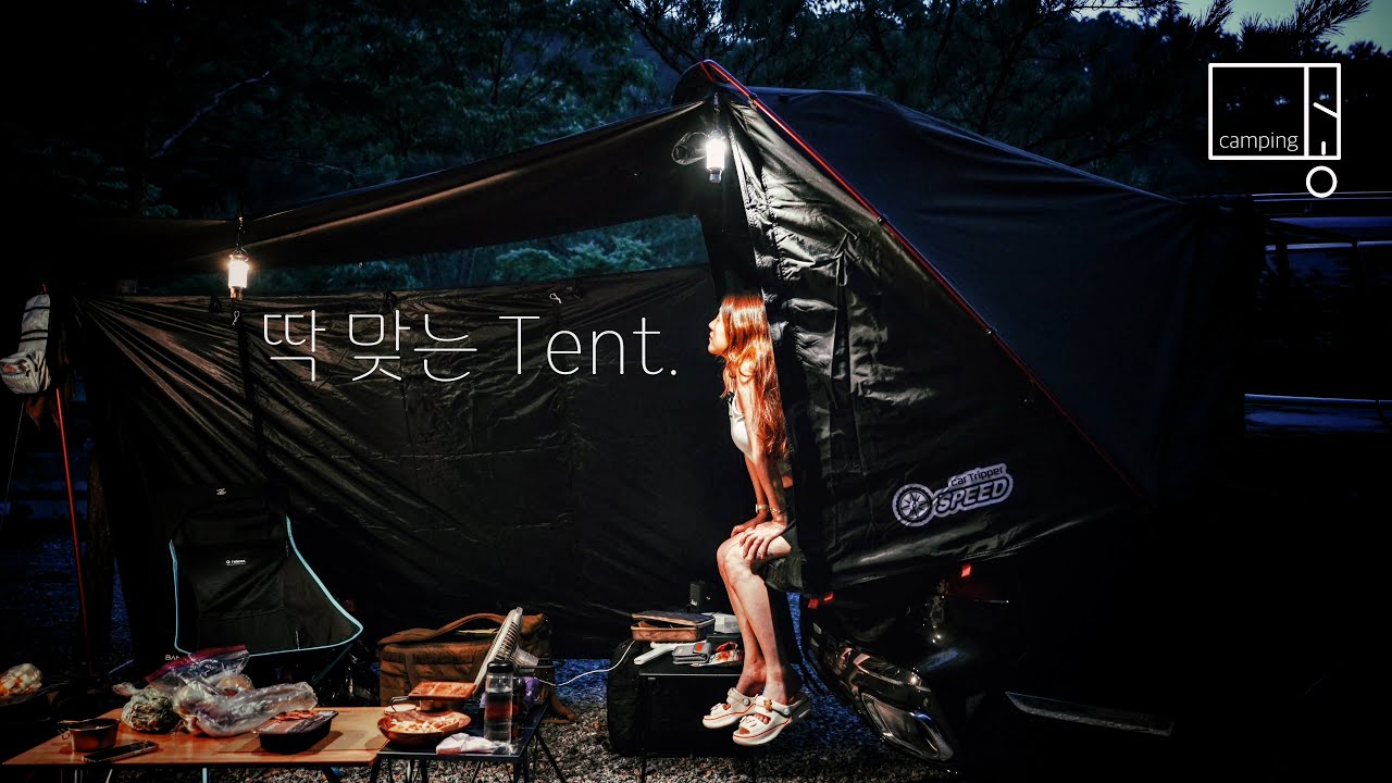 BMW X5 X7 차박텐트 꼬리텐트👀 딱맞는제품찾았다👍무더위속 차박캠핑vlog