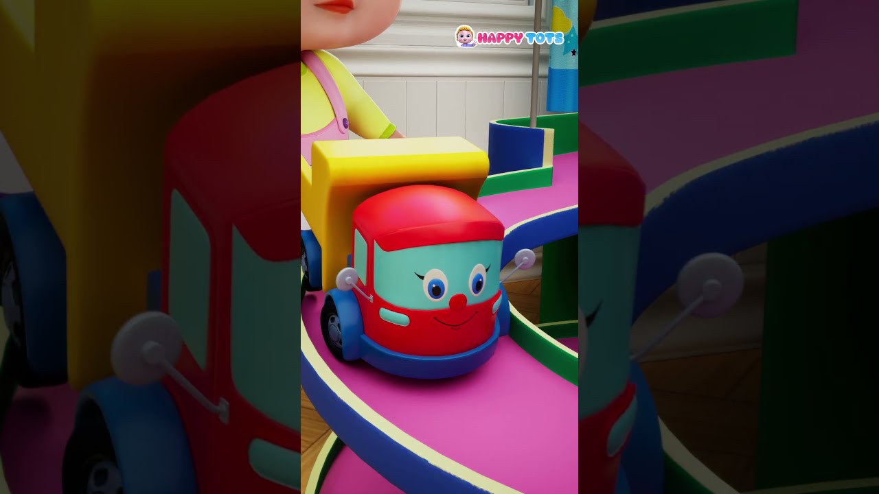 Baby Truck Family | Nursery Rhymes & Kids Songs | Happy Tots