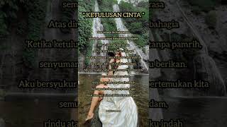 Ketulusan Cinta puisicintaomsus shorts