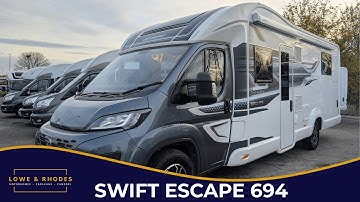 Brand New Swift Escape 694 - Full Walkaround Tour | Luxury Four Berth Island Bed Motorhome