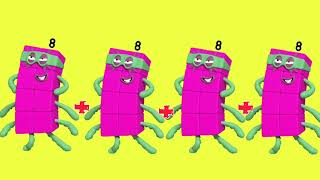 Celebrity Number Blocks Addition | Adding Four Same Number Blocks | Fun Math for Kids Profile
