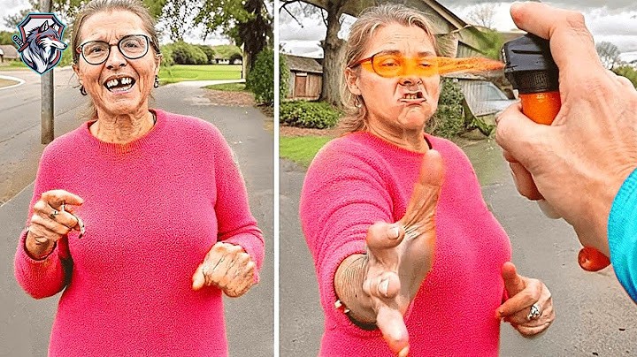 KAREN Gets PEPPER SPRAYED After Saying This.. (INSTANT KARMA) #5