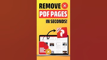 Remove PDF Pages in Seconds! | Fast & Easy Trick #removepdf #pdfeditor #pdftips