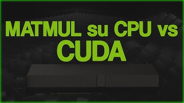 🔥 Come Moltiplicare Matrici in CUDA: La GPU È Davvero Così Veloce? 🚀 (Tutorial + Benchmark)