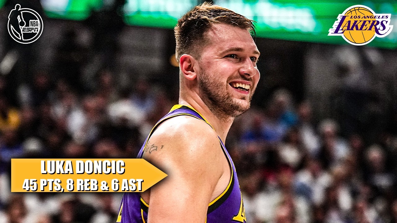 LUKA DONCIC RETURNS 😤 45 PTS in first game in Dallas since trade to ...
