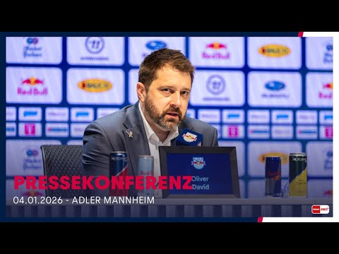Press conference: EHC Red Bull Munich vs. Adler Mannheim (January 4, 2026)