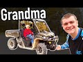 147 Year Old GRANDMA Reacts to 2021 Can-Am Defender! (MAMMY)