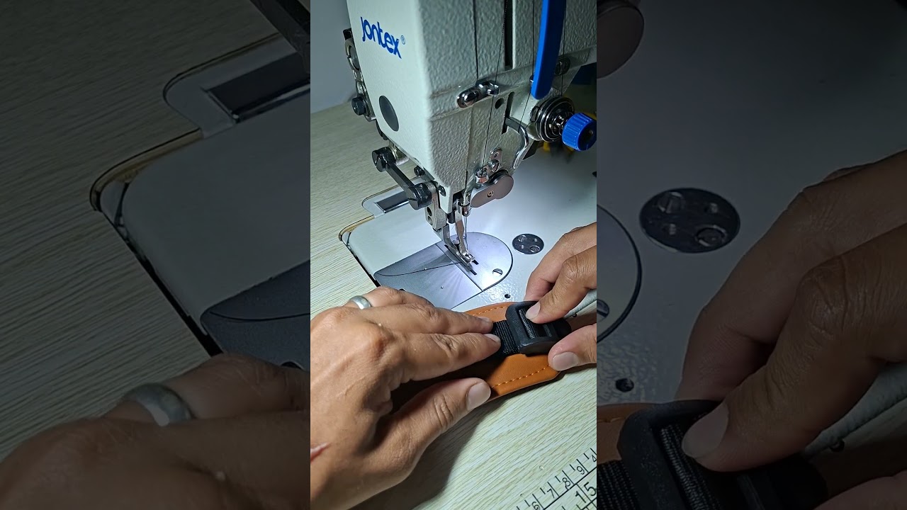 MORRALERA reforzada para malet&iacute;n #sewing #costura #cuero #bolsosdelujo #leather