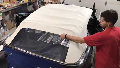 1968 Camaro Project - Part 19 -  Convertible Top Installation
