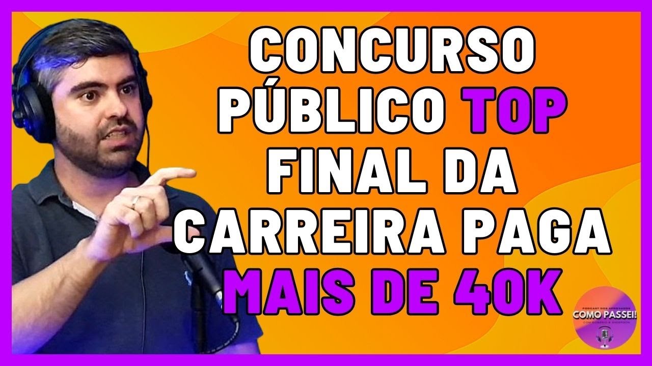 Escolhendo Um Concurso Público Que Paga Muito Bem - YouTube