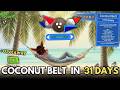 How to Get COCONUT BELT in Just 31 DAYS! (Fastest Method)🌴 | Bee Swarm Simulator