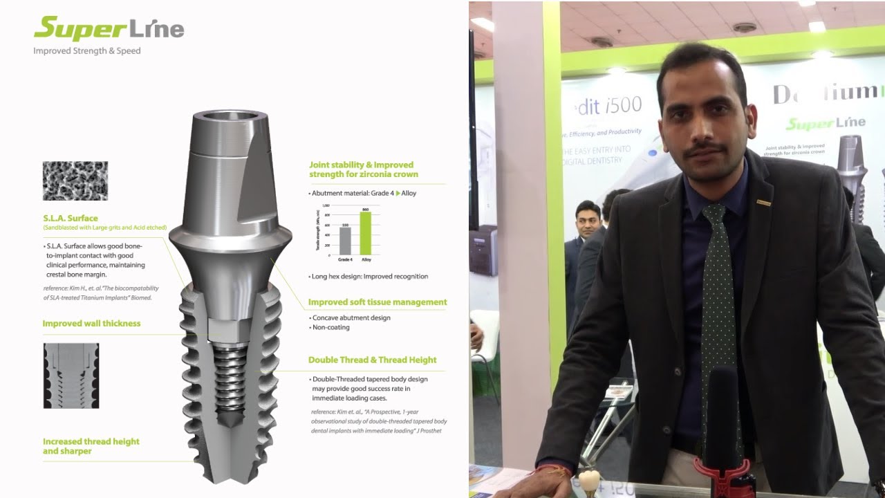 SUPERLINE IMPLANTS BY DENTIUM KOREA YouTube