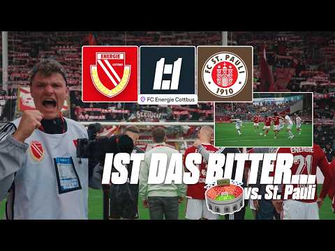 IST DAS UNGLÜCKLICH 😕🤕 LEIDER NICHT BELOHNT FÜR DIE LEISTUNG | FC ENERGIE vs. FC ST. PAULI