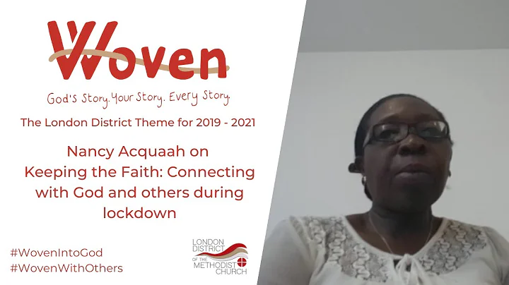Nancy Acquaah on keeping the faith during lockdown