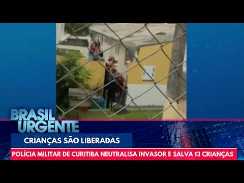 Crianças são libertadas e invasor da escola é neutralizado