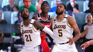 LAKERS vs WIZARDS HIGHLIGHTS | NBA Scrimmage 7\/27\/2020 - J.R. SMITH SHINES FROM 3! (NBA RECAP)